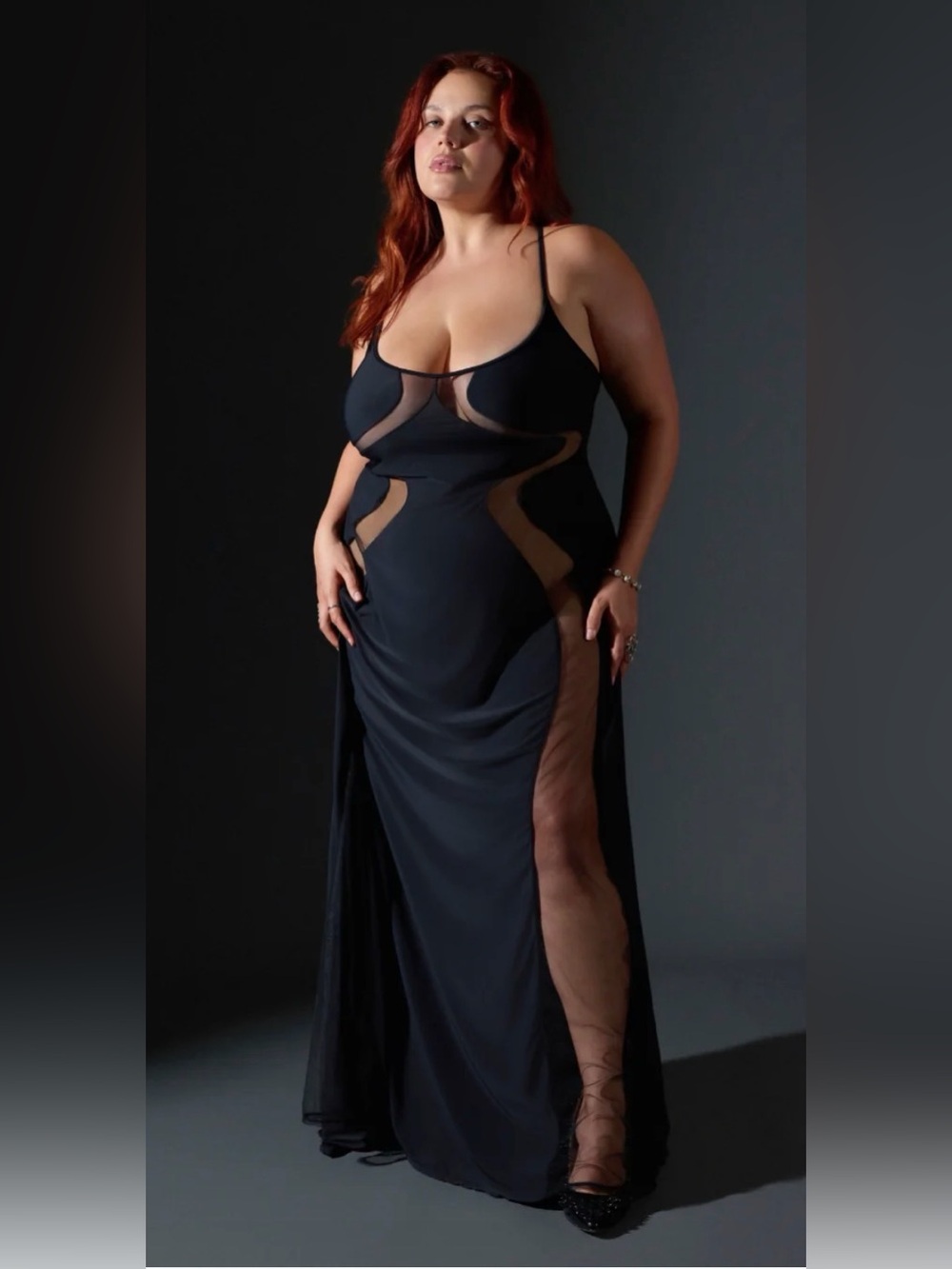 Thistle and Spire Psyche Slip-Black-XL